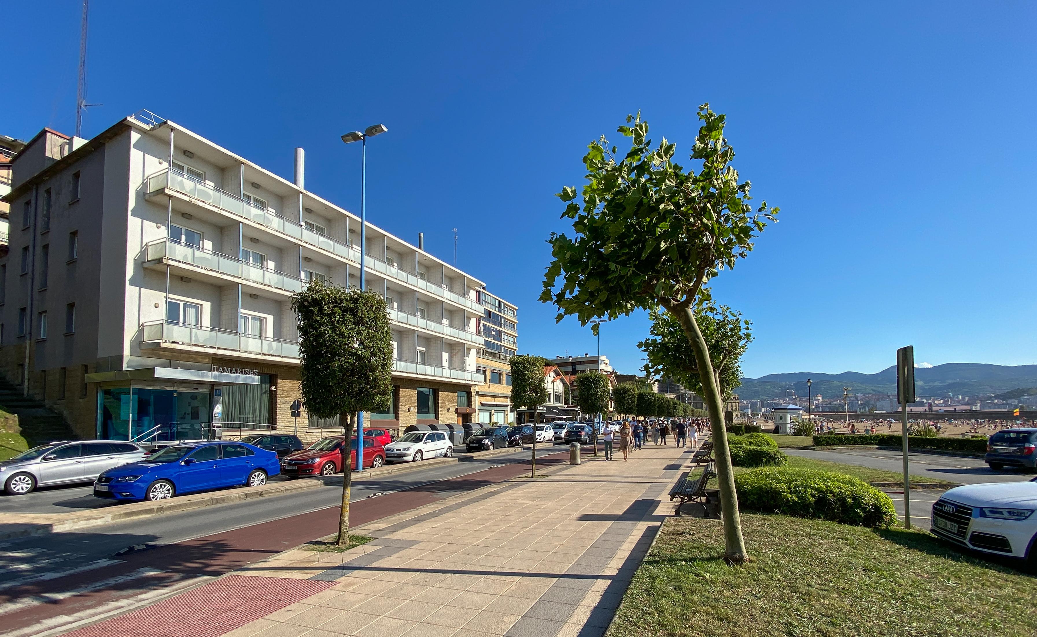 Petit Palace Tamarises Getxo Bagian luar foto