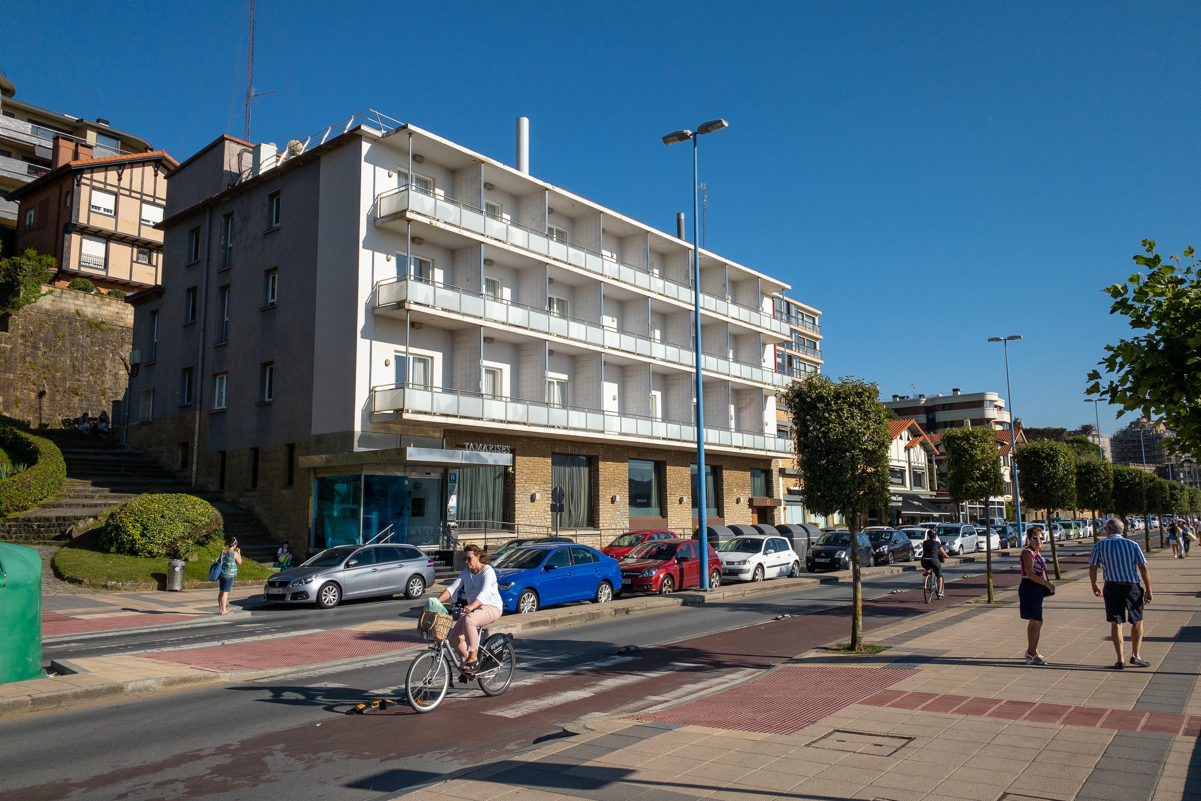 Petit Palace Tamarises Getxo Bagian luar foto